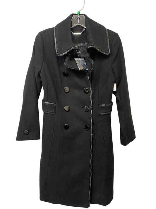 Coat Peacoat By White House Black Market In Black, Size: Xs