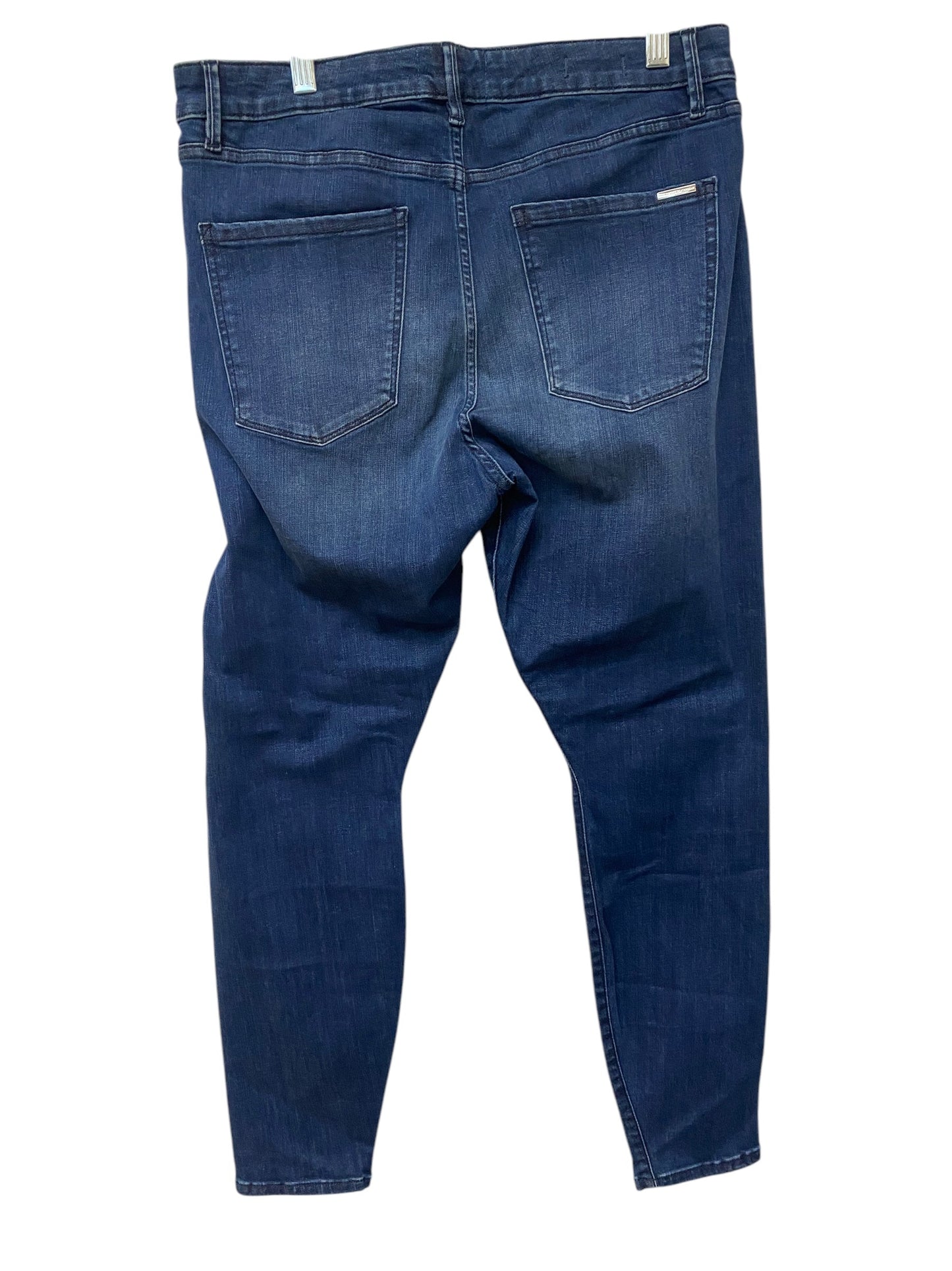 Jeans Skinny By White House Black Market In Blue Denim, Size: L