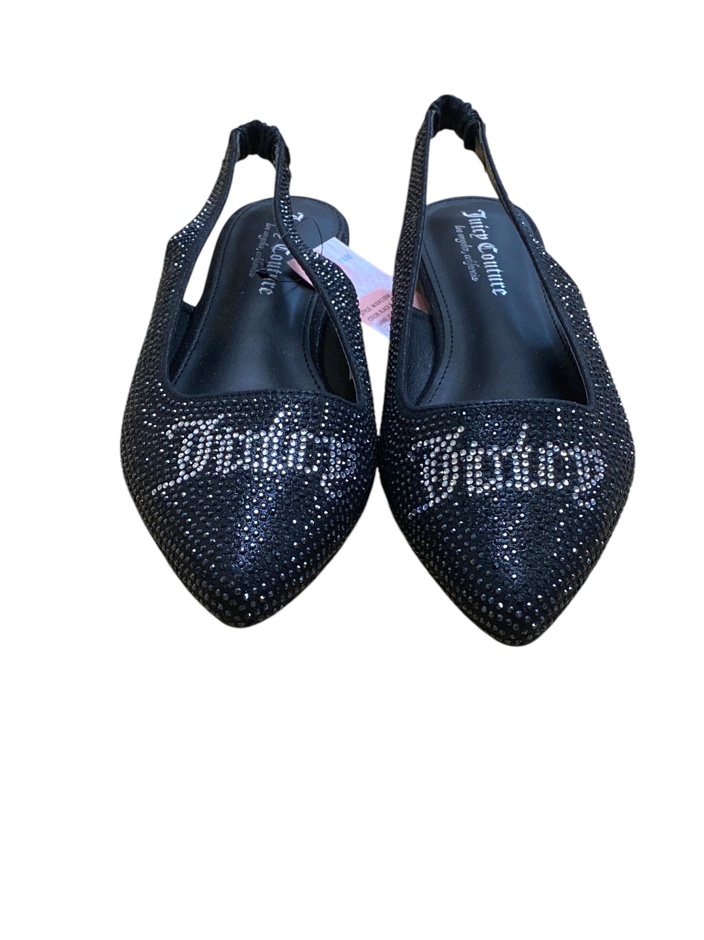 Shoes Flats By Juicy Couture In Black, Size: 7.5