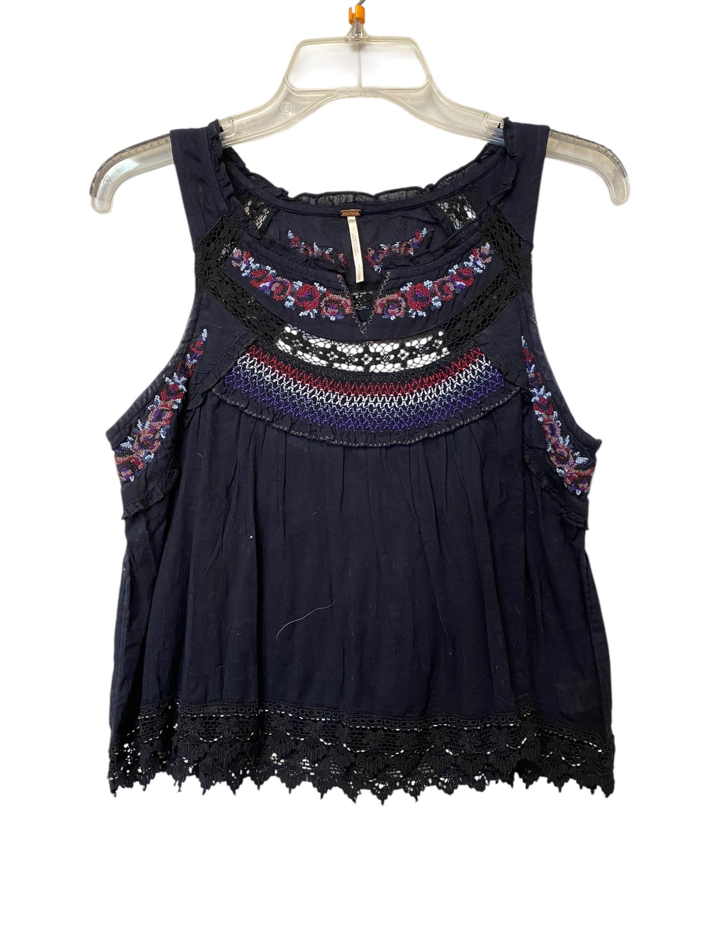 Top Sleeveless By Free People In Black, Size: S