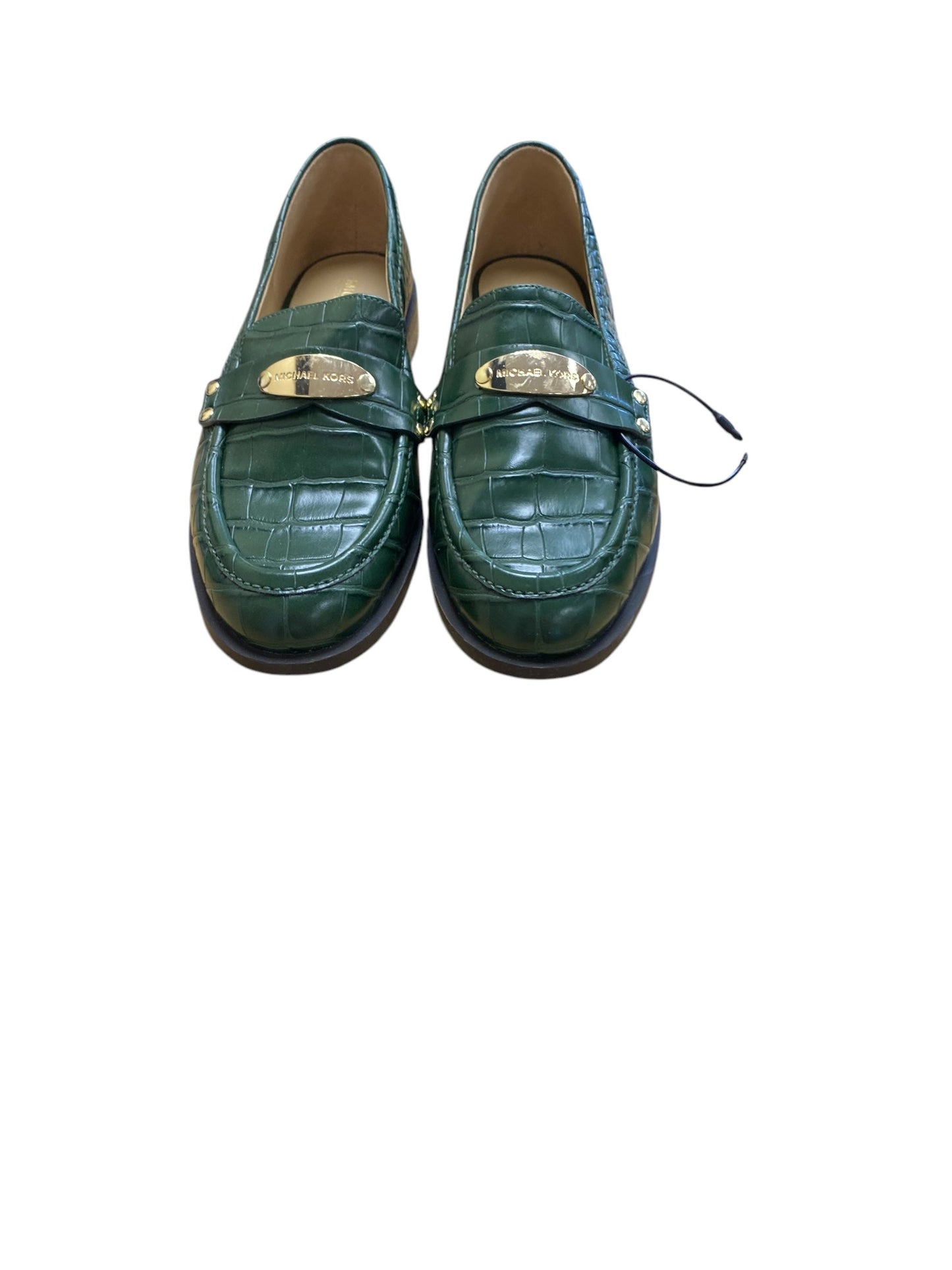 Shoes Flats By Michael By Michael Kors In Green, Size: 6.5