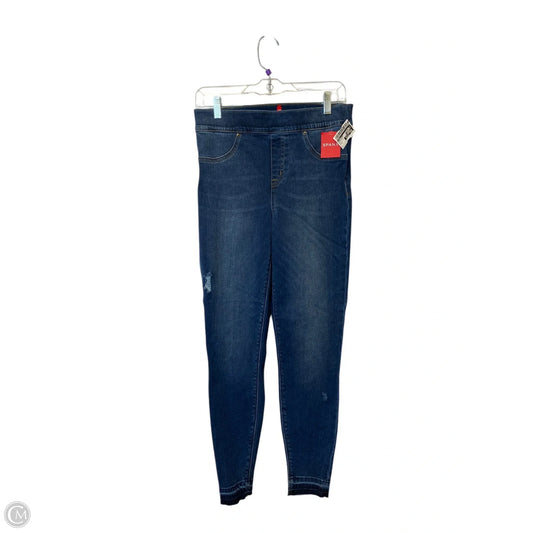 Jeans Skinny By Spanx In Blue Denim, Size: M