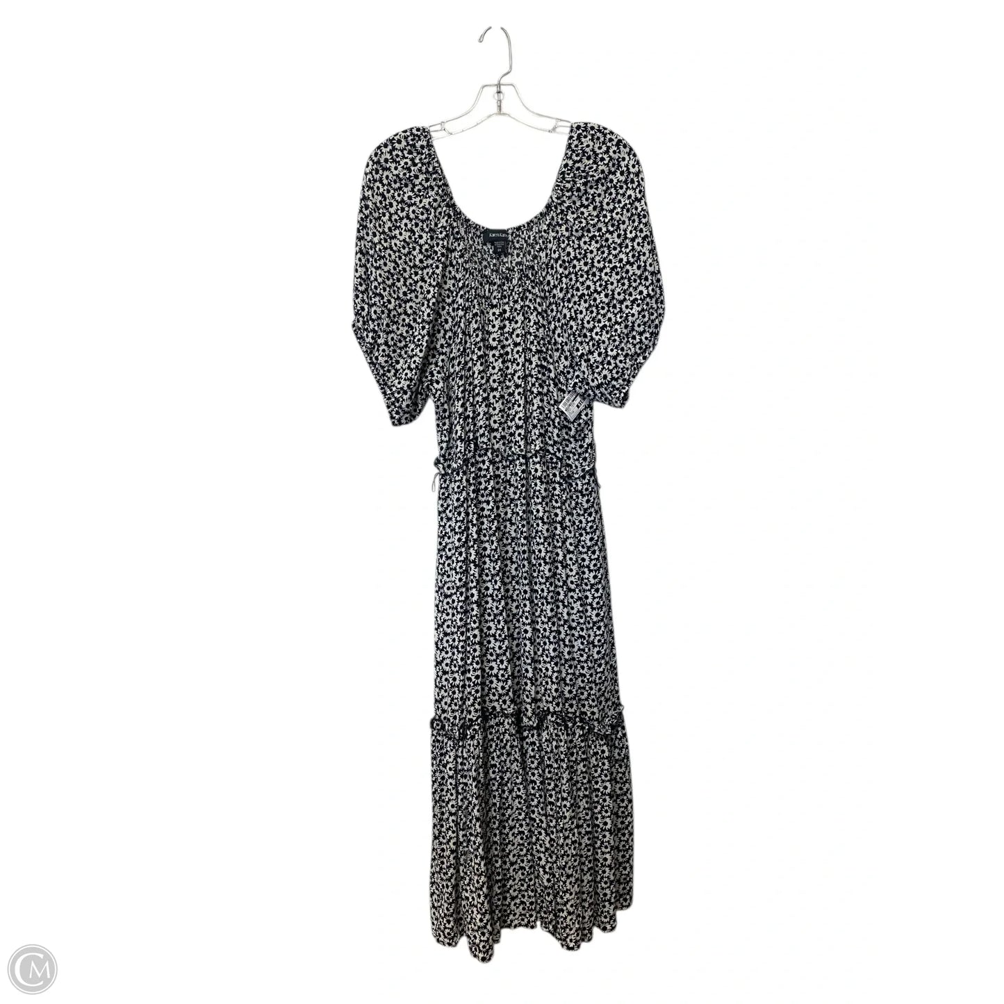 Dress Casual Maxi By Karen Kane In Black & White, Size: 2x