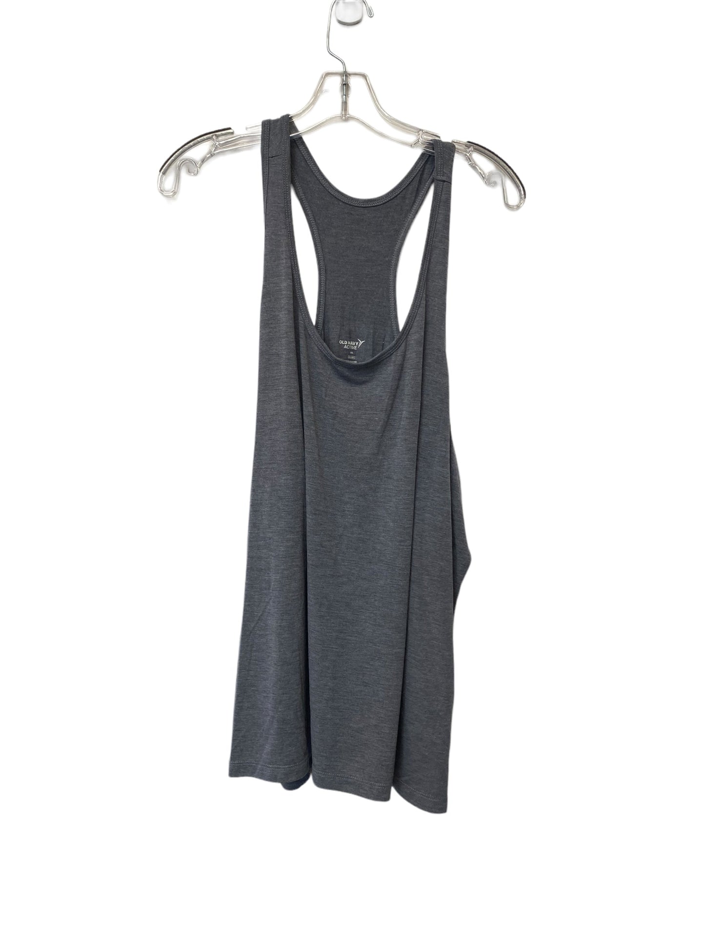 Grey Athletic Tank Top Old Navy, Size Xxl