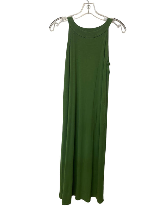 Green Dress Casual Maxi J. Jill, Size Xs