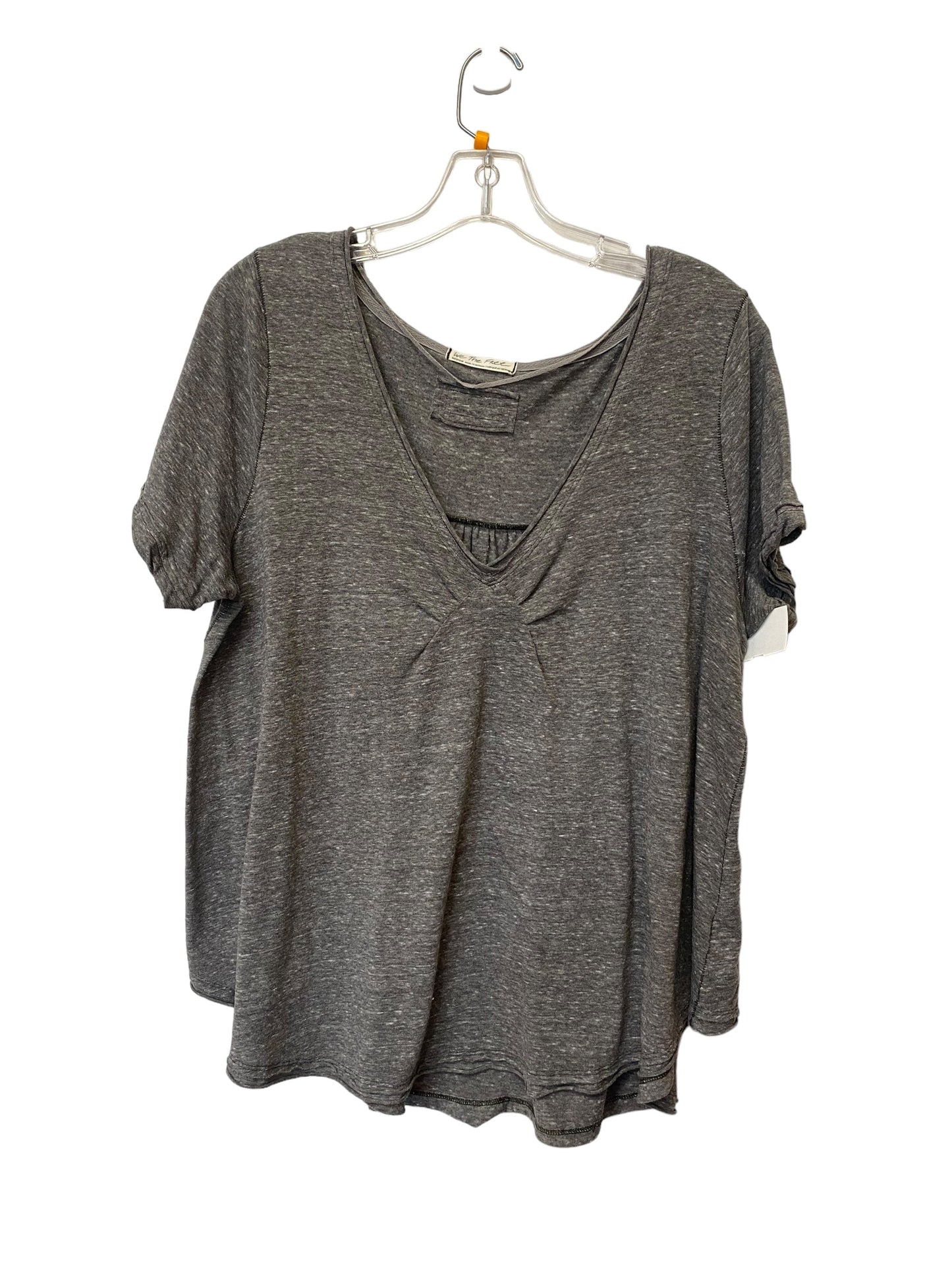 Grey Top Short Sleeve We The Free, Size M