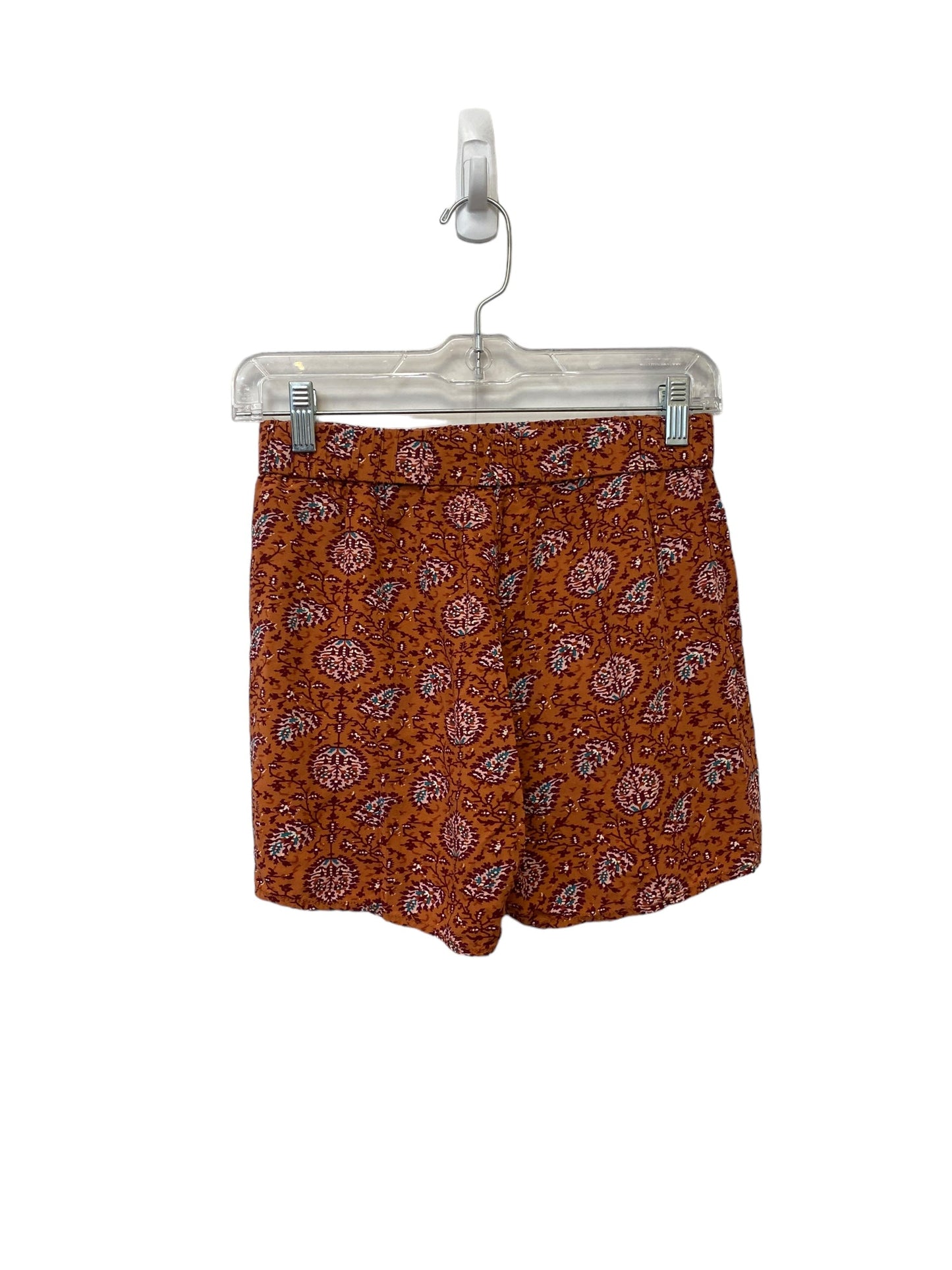 Orange Shorts Madewell, Size Xxs