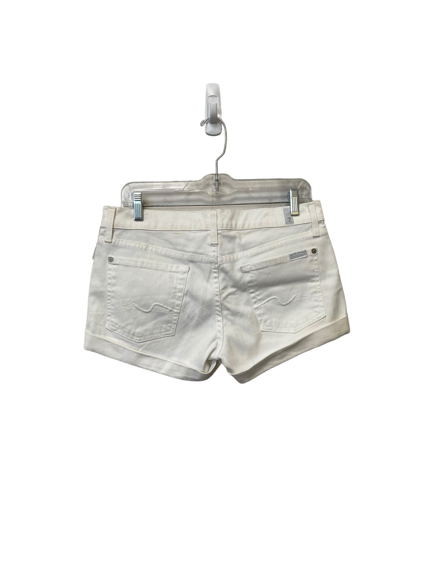 White Shorts 7 For All Mankind, Size 28