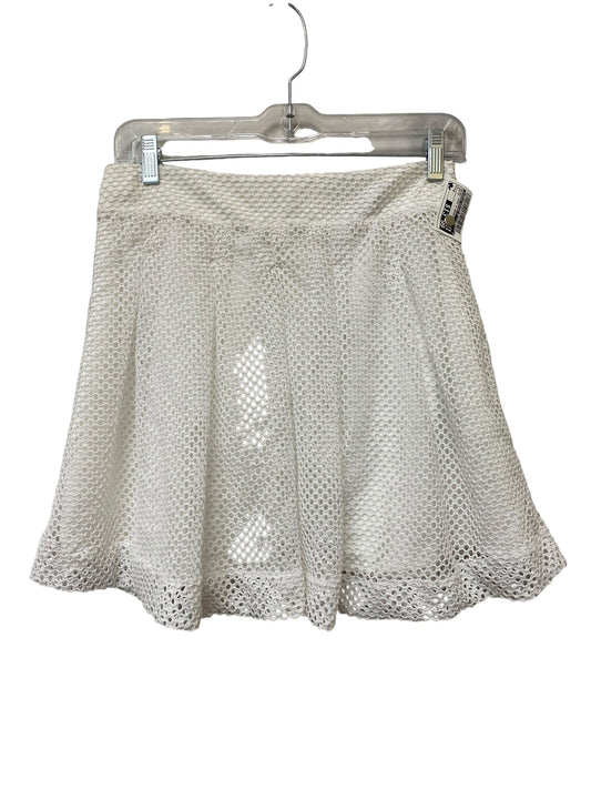 Skirt Mini & Short By Banana Republic In White, Size: 0