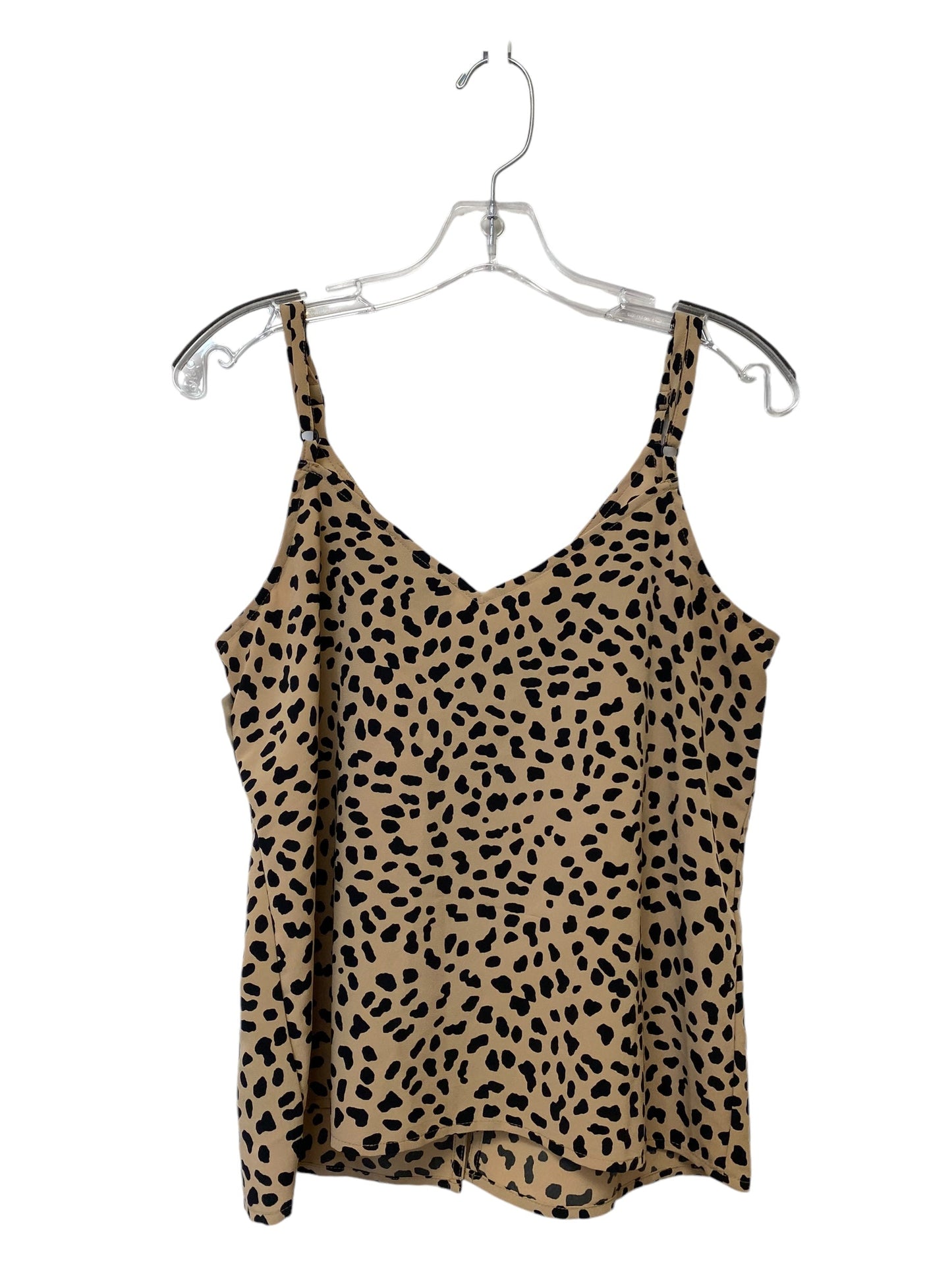 Top Sleeveless By Sanctuary In Animal Print, Size: M