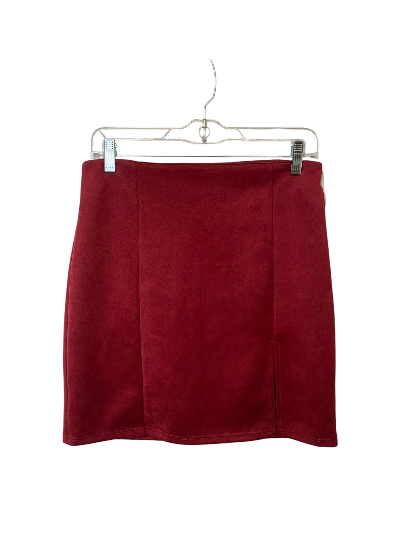 Skirt Mini & Short By Windsor In Red, Size: L