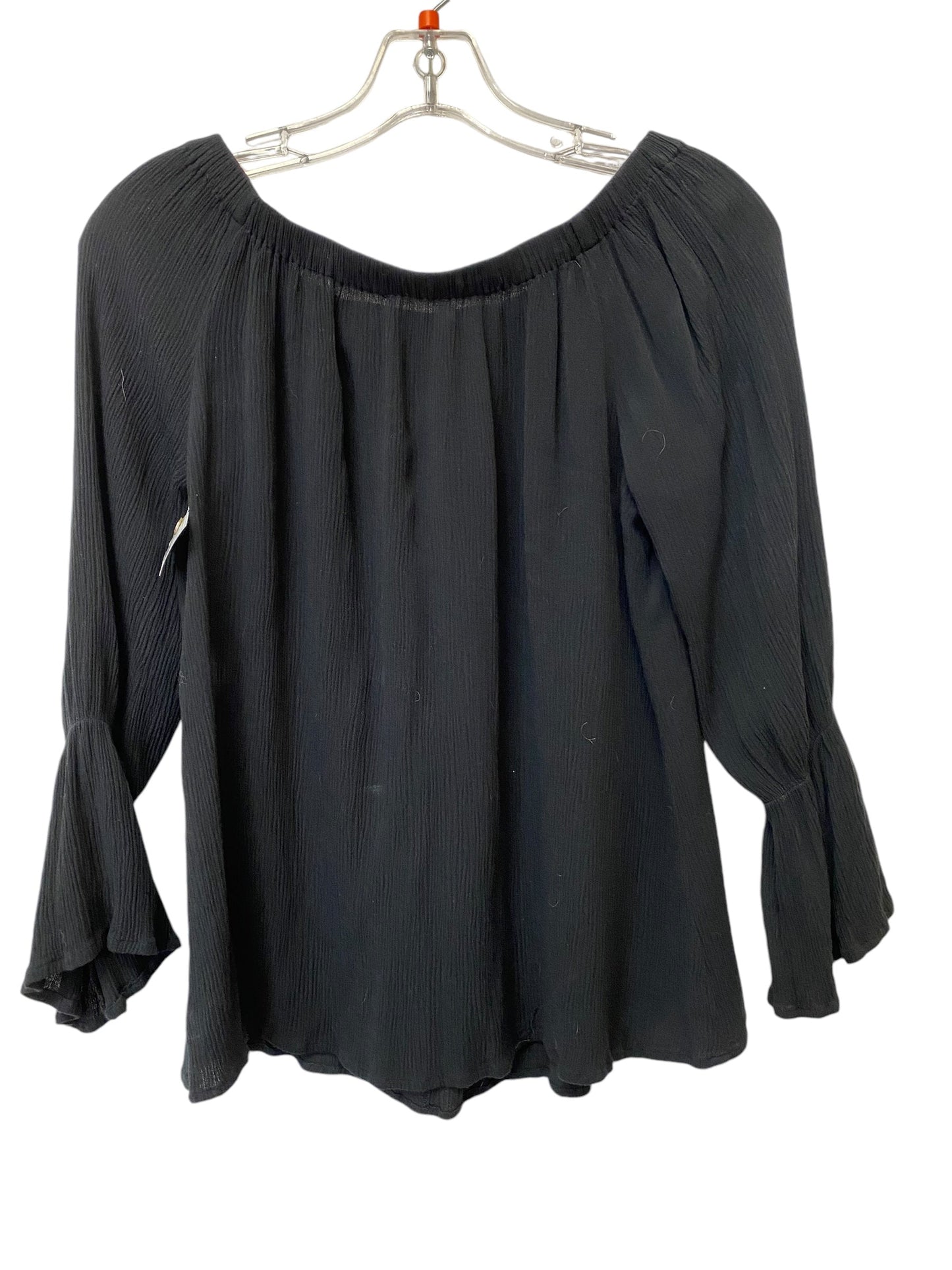 Top Long Sleeve By Sanctuary In Black, Size: S