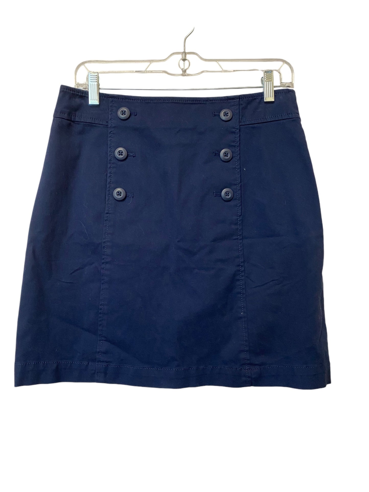 Skirt Mini & Short By Loft In Navy, Size: 4