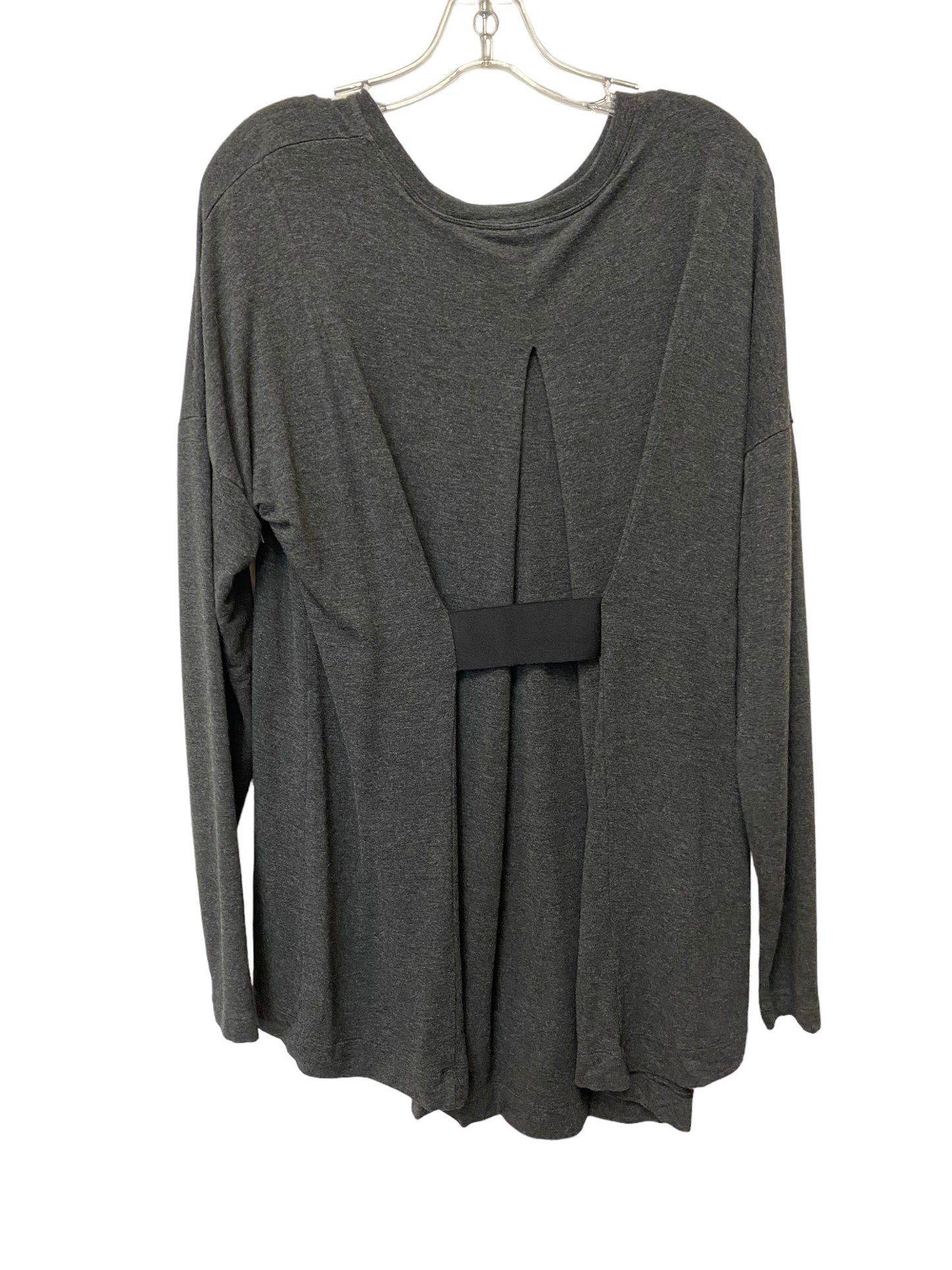 Tunic Long Sleeve By Cabi In Grey, Size: M