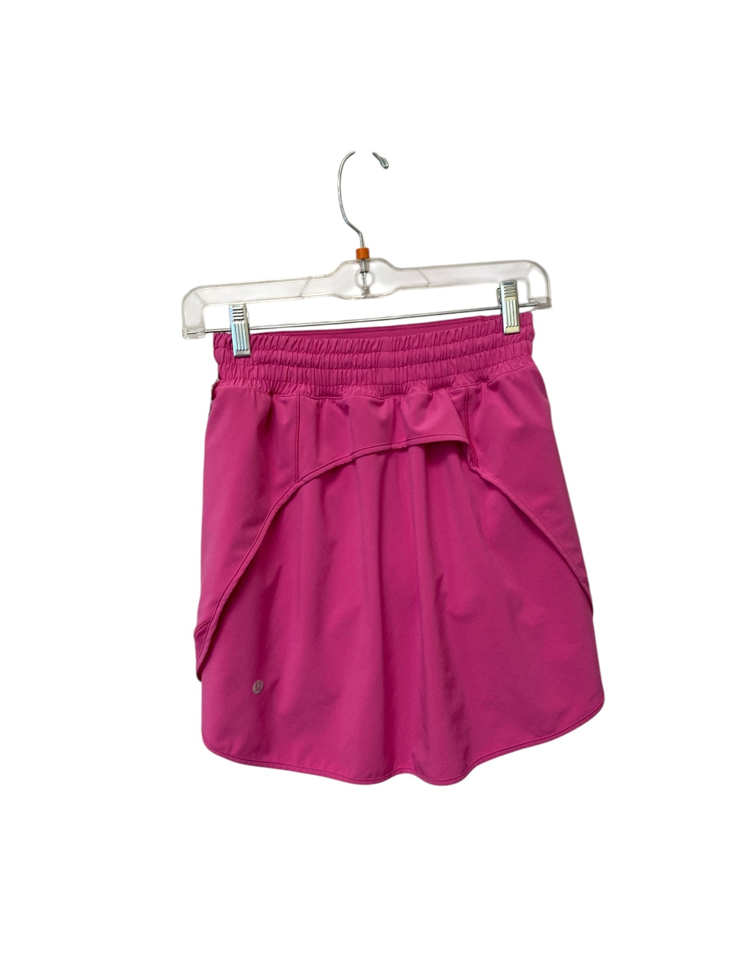 Athletic Skort By Lululemon In Pink, Size: S