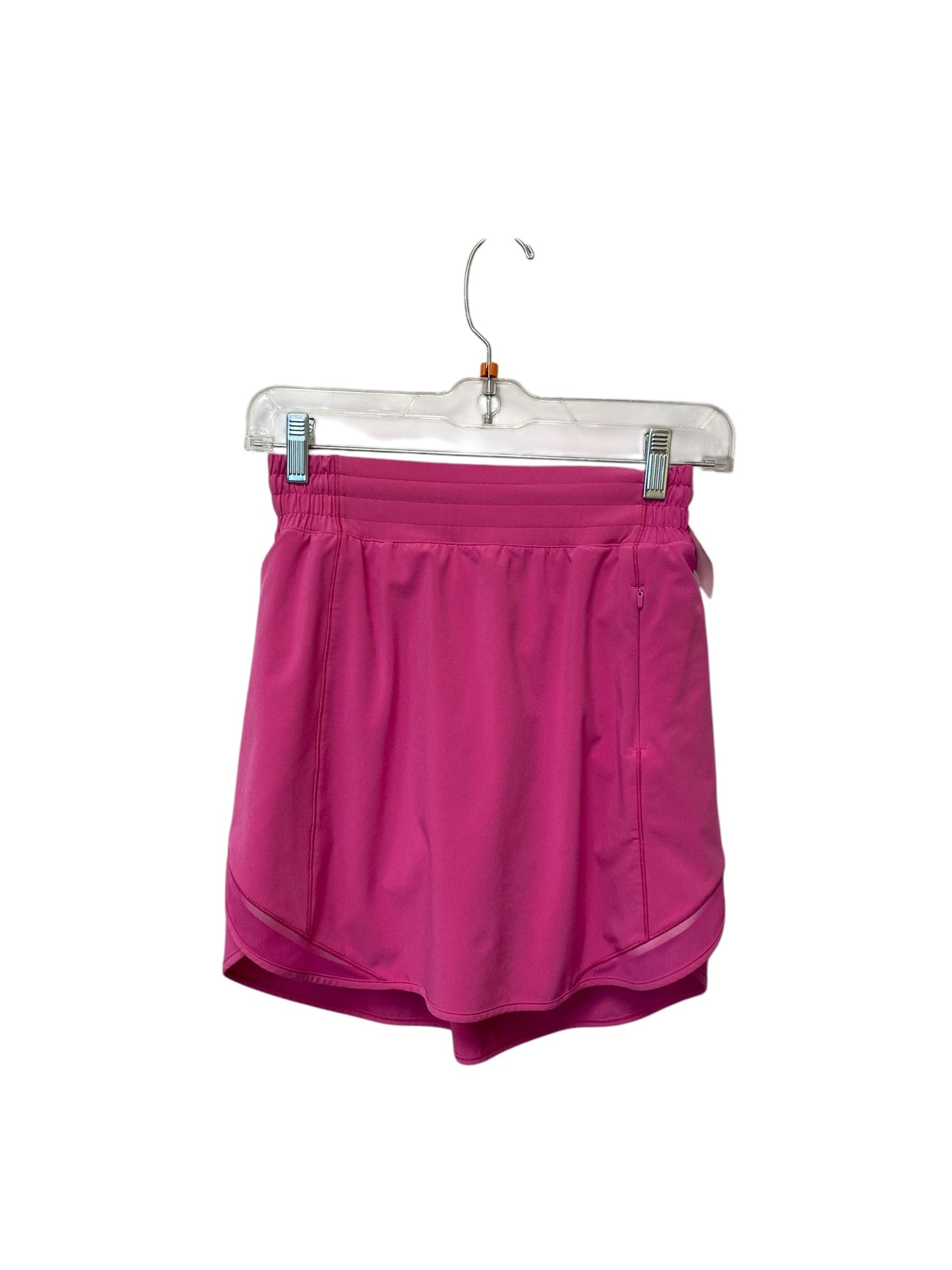 Athletic Skort By Lululemon In Pink, Size: S