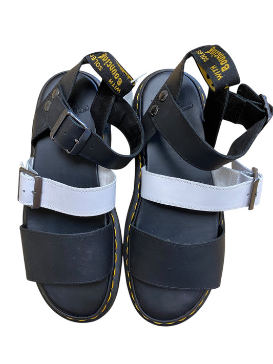 Sandals Flats By Dr Martens In Black, Size: 10