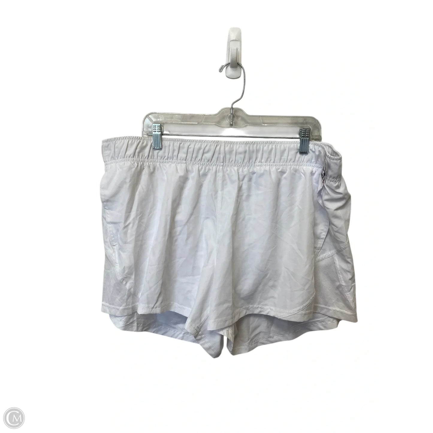 Athletic Shorts By Athletic Works In White, Size: 3x