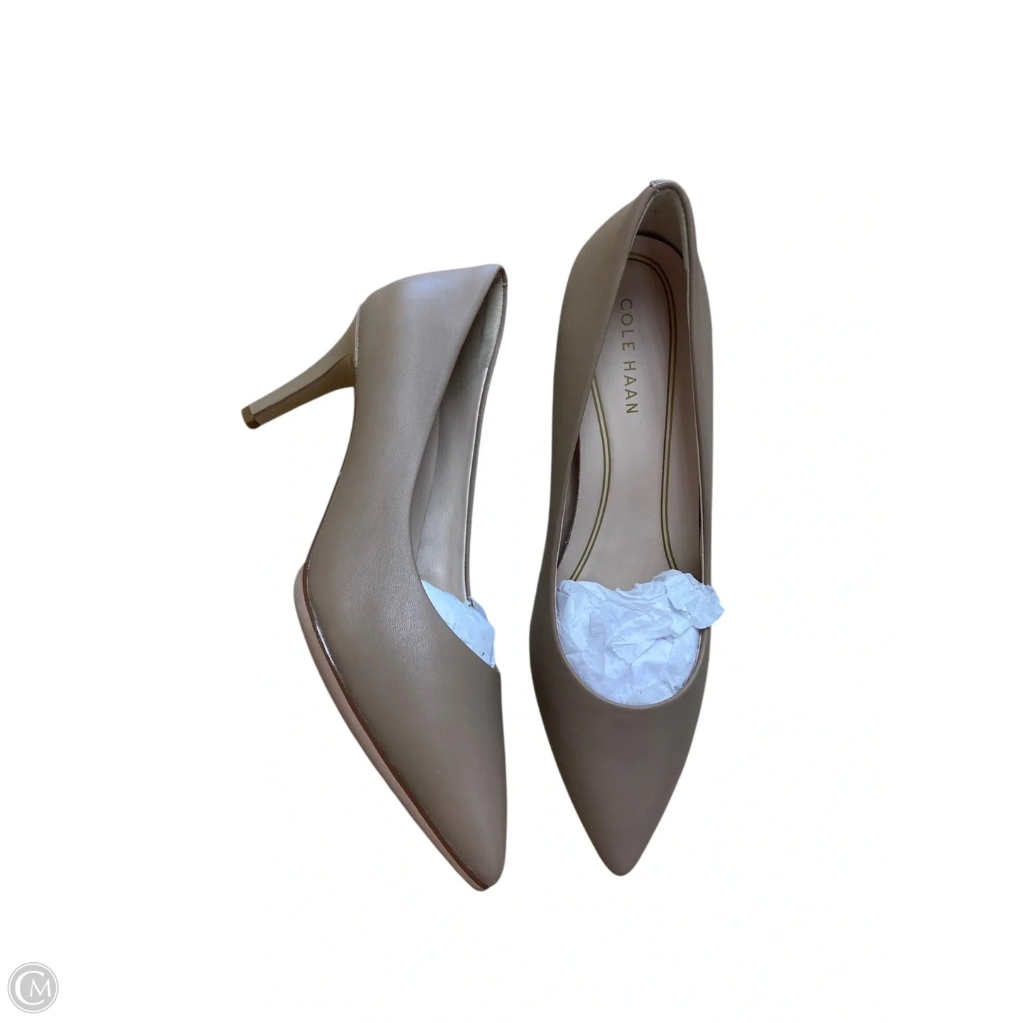 Shoes Heels Stiletto By Cole-haan In Beige, Size: 10