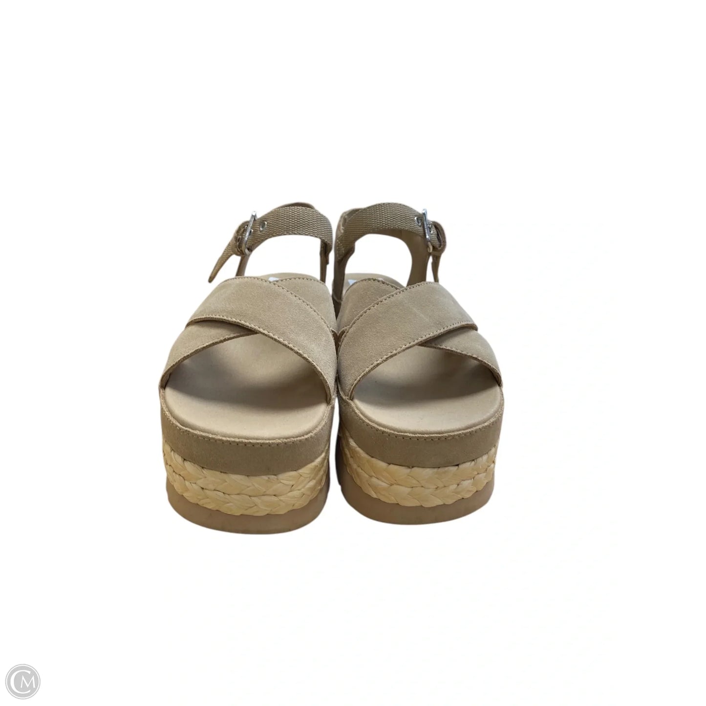 Sandals Designer By Ugg In Brown, Size: 10