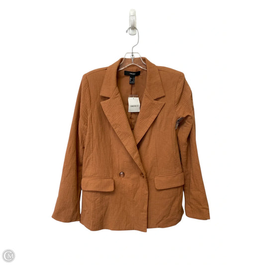 Blazer By Forever 21 In Orange, Size: S