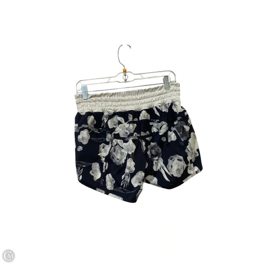 Athletic Shorts By Lululemon In Floral Print, Size: 10