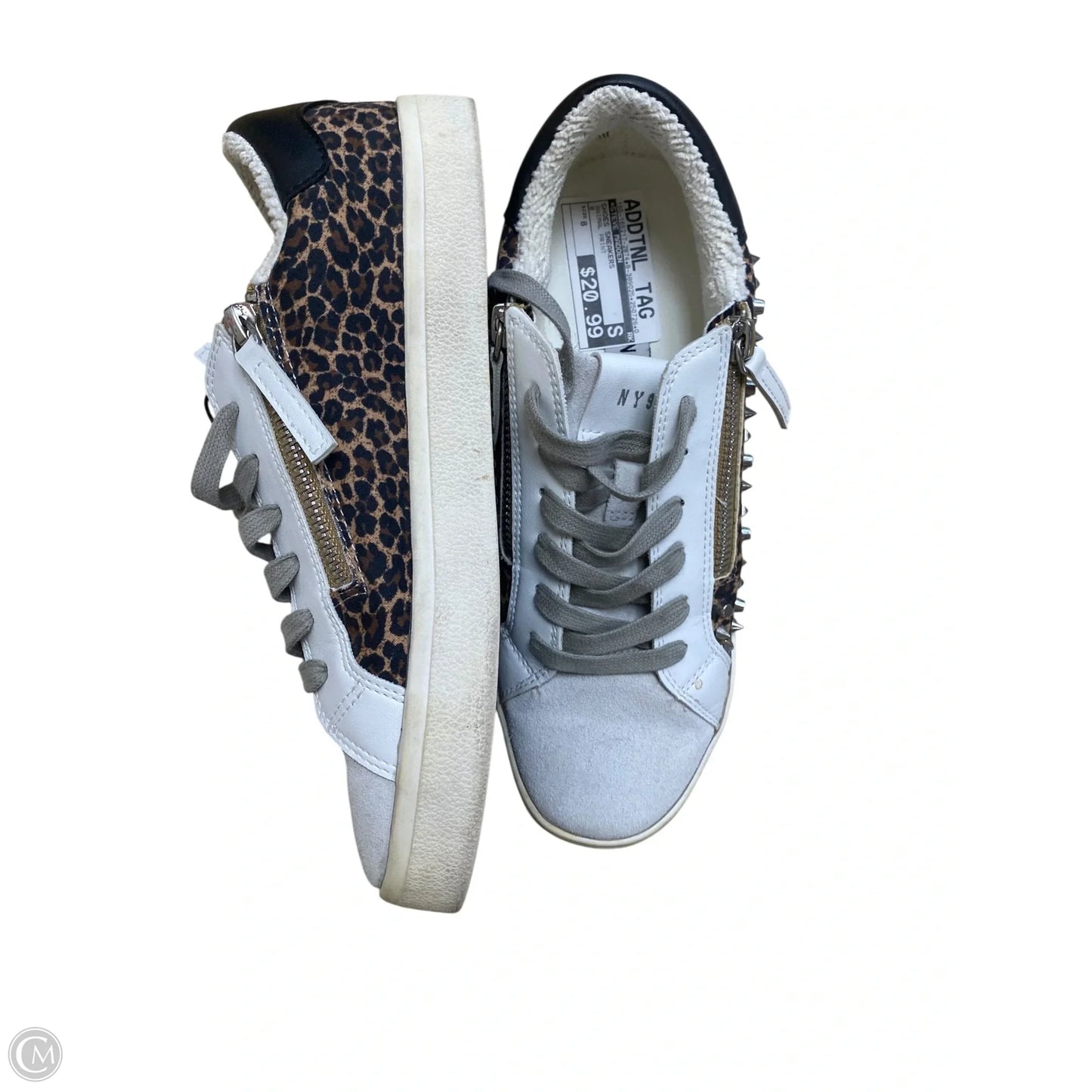 Shoes Sneakers By Steve Madden In Animal Print, Size: 8