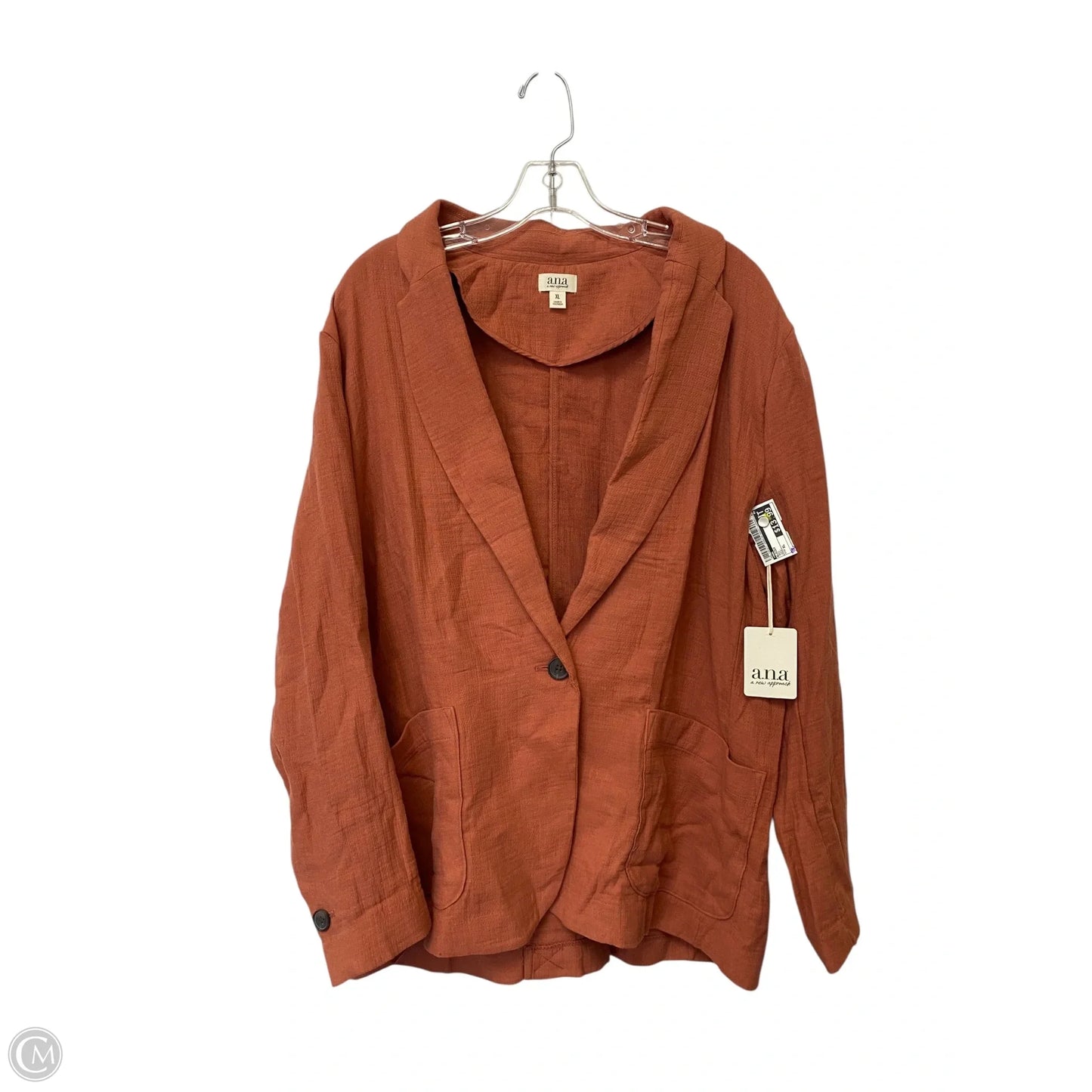 Blazer By Ana In Red, Size: Xl