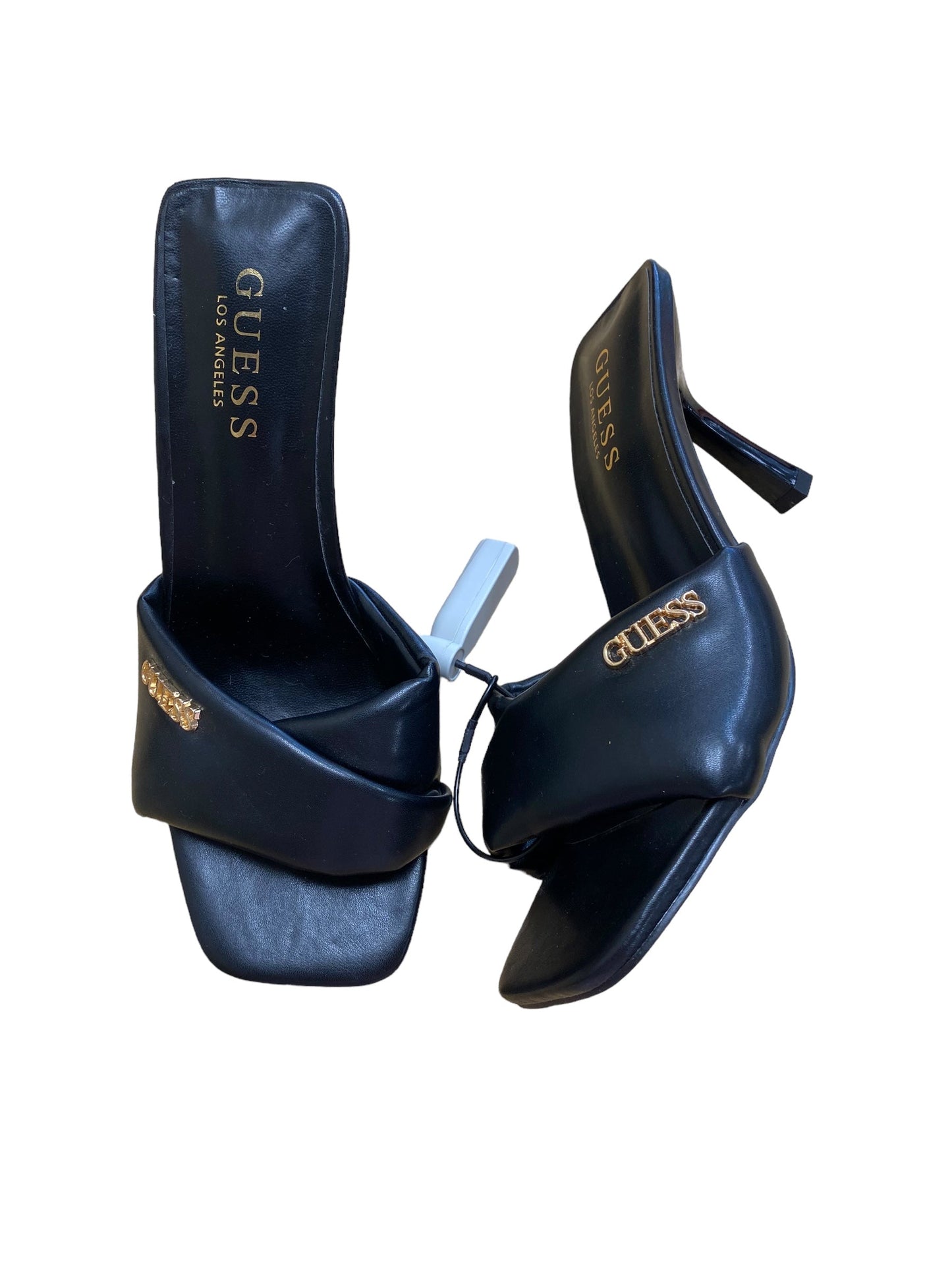 Black Shoes Heels Stiletto Guess, Size 6