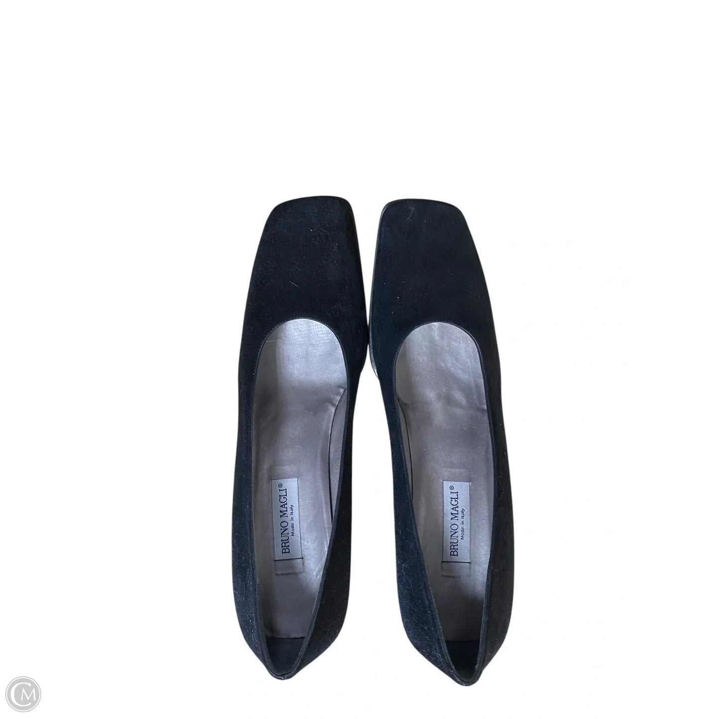Shoes Heels Block By Bruno Magli Shoes In Black, Size: 8.5