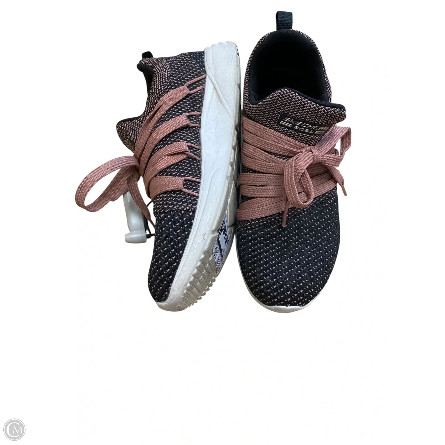 Shoes Athletic By Skechers In Black & Pink, Size: 6