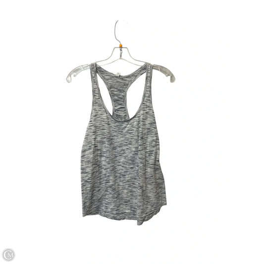 Athletic Tank Top By Lululemon In Grey, Size: 4