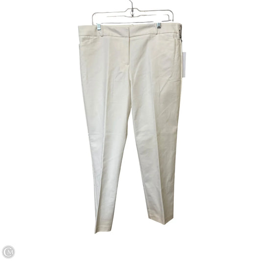 Pants Dress By Liz Claiborne In White, Size: 12