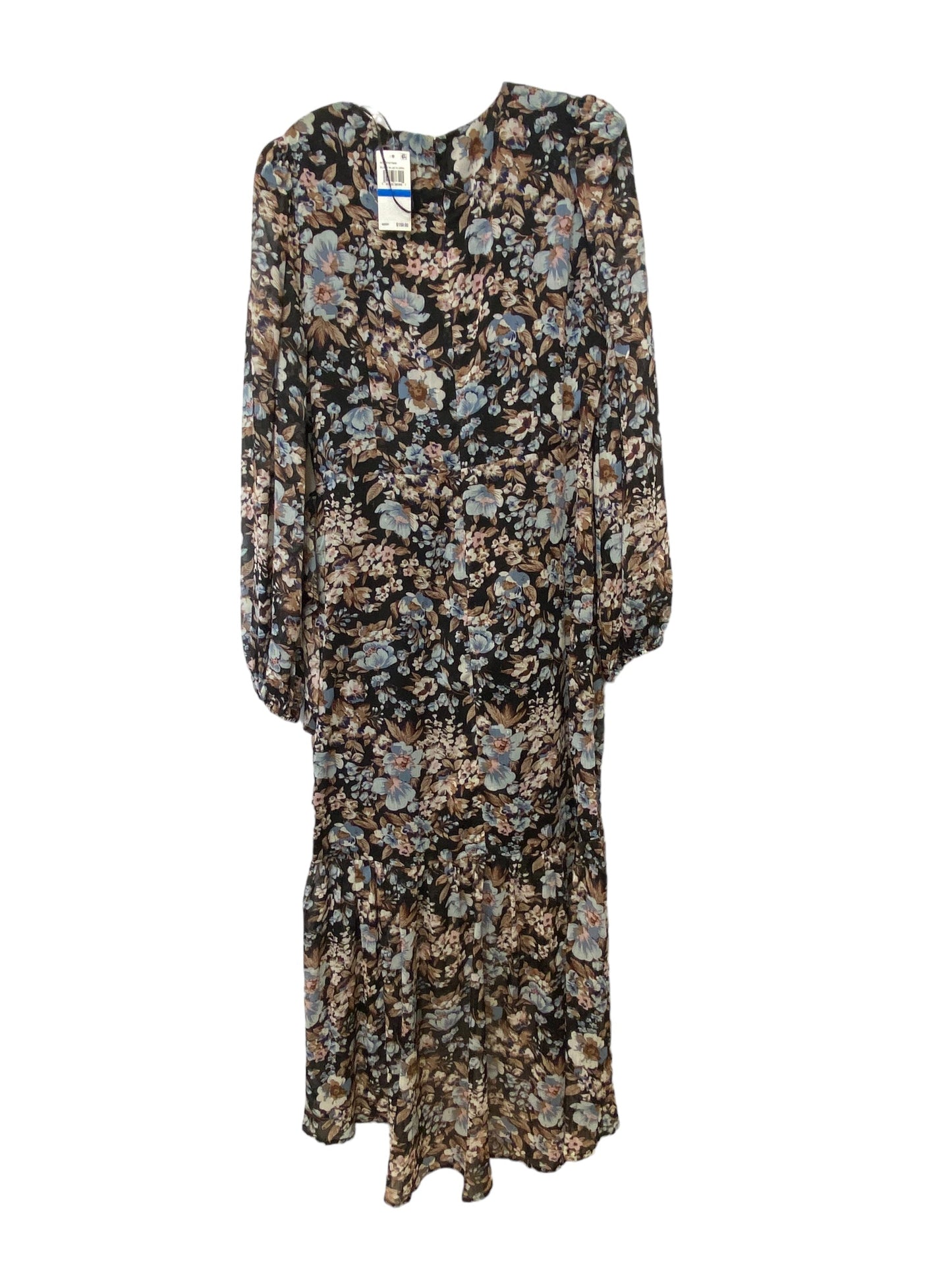 Floral Print Dress Casual Maxi Astr The Label, Size Xl