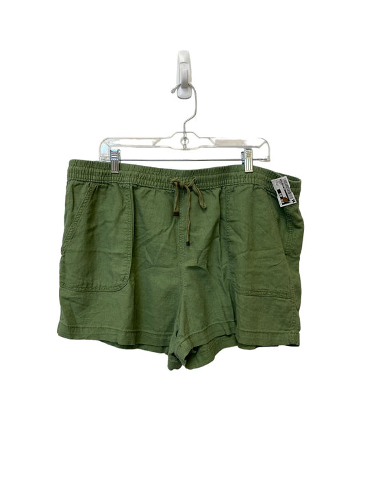 Green Shorts Time And Tru, Size Xxl