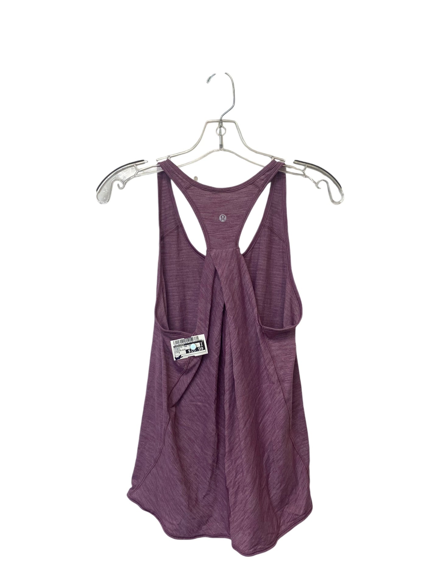 Athletic Tank Top By Lululemon In Purple, Size: S