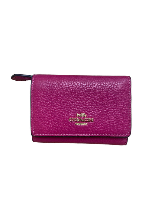 Wallet Designer By Coach, Size: Small