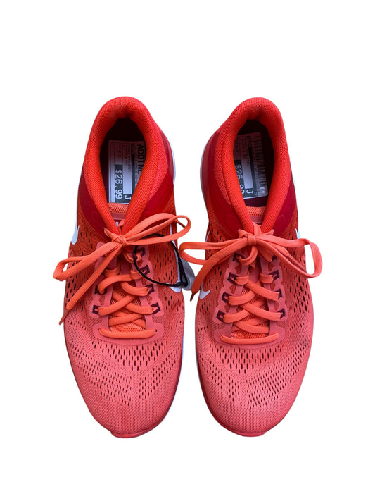 Shoes Athletic By Nike In Orange & Red, Size: 9.5