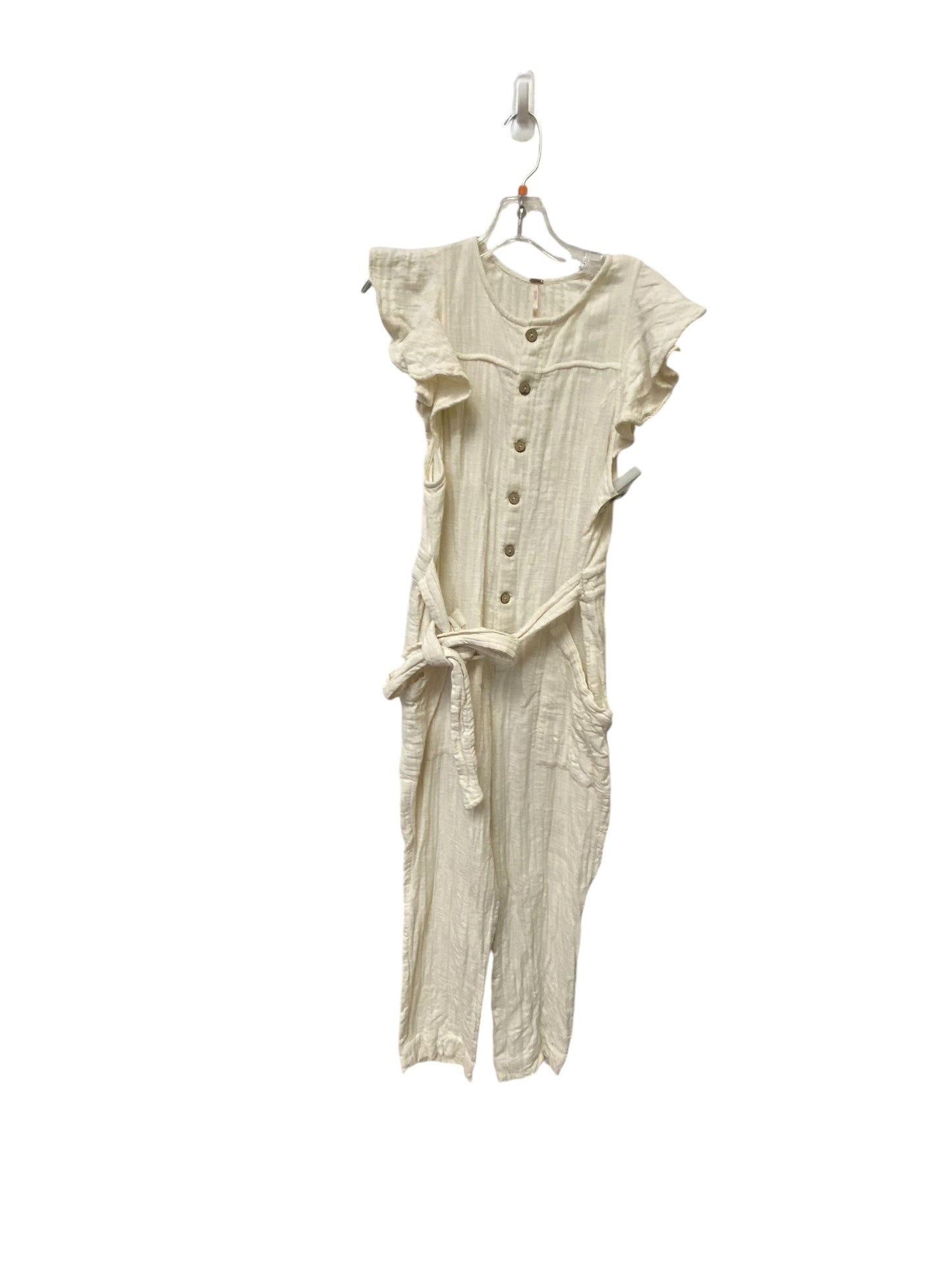 Jumpsuit By Free People In Cream, Size: S