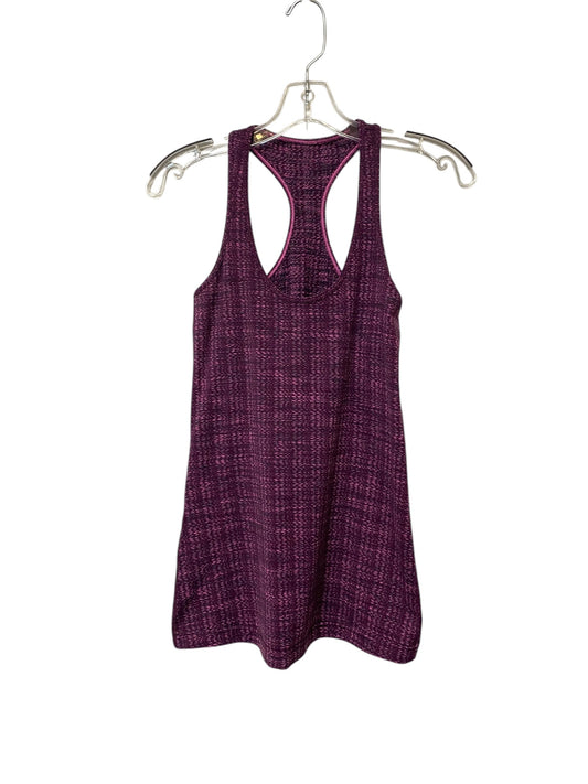 Athletic Tank Top By Lululemon In Purple, Size: S