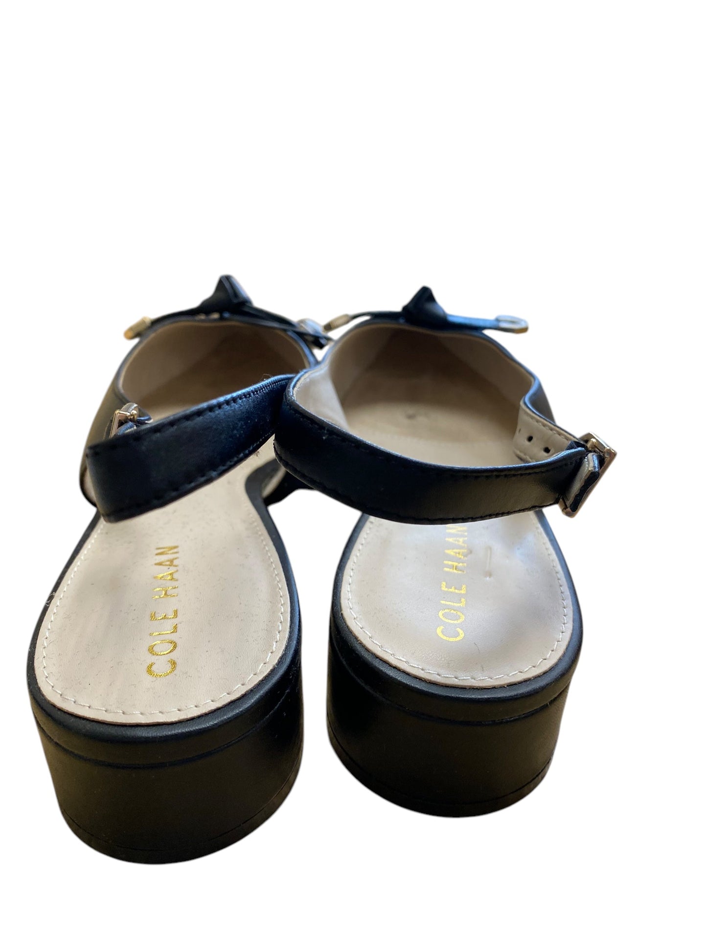 Shoes Flats By Cole-haan In Black & Cream, Size: 9.5