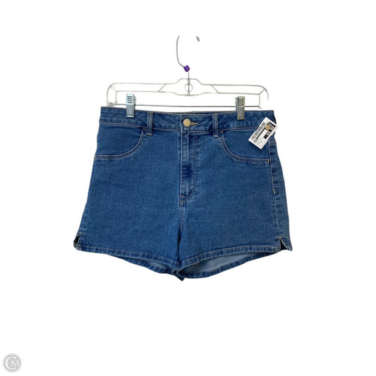 Shorts By H&m In Blue Denim, Size: 10