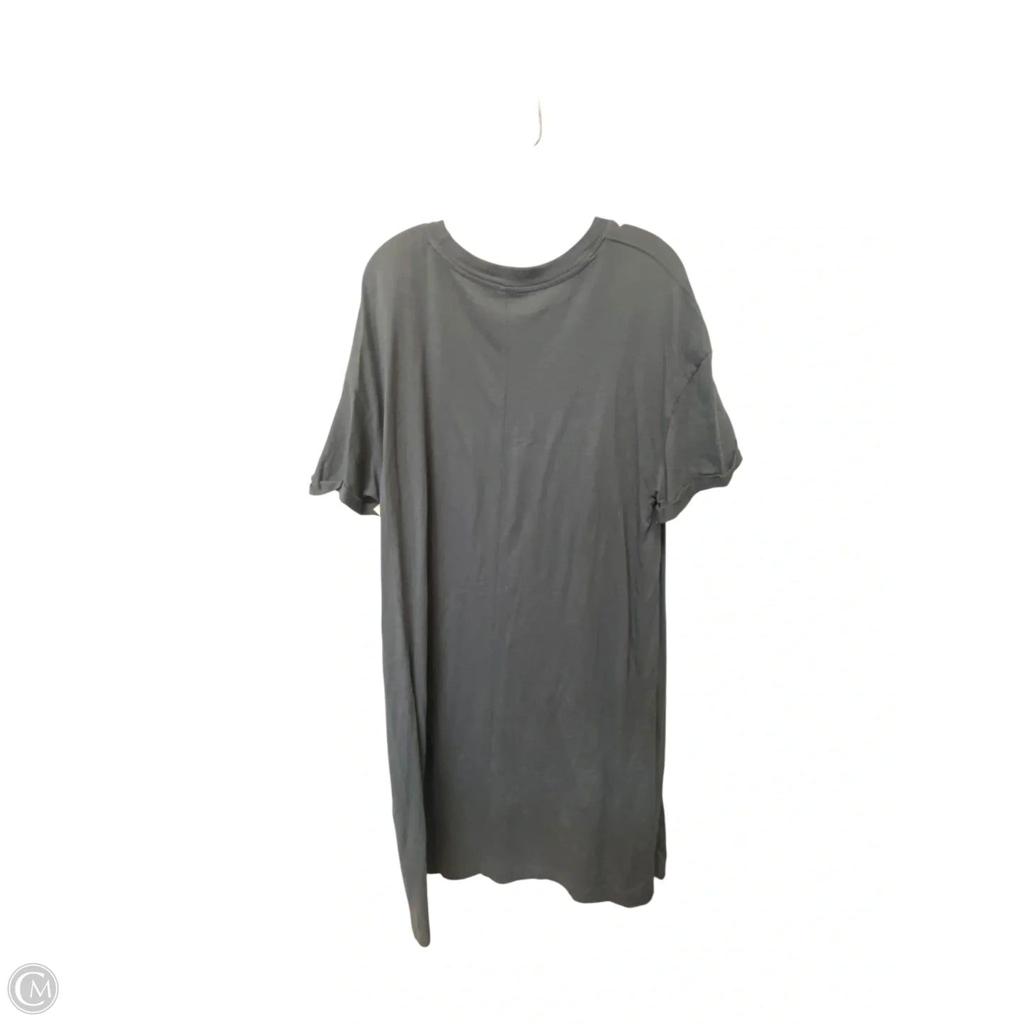 Dress Casual Midi By Time And Tru In Grey, Size: Xl