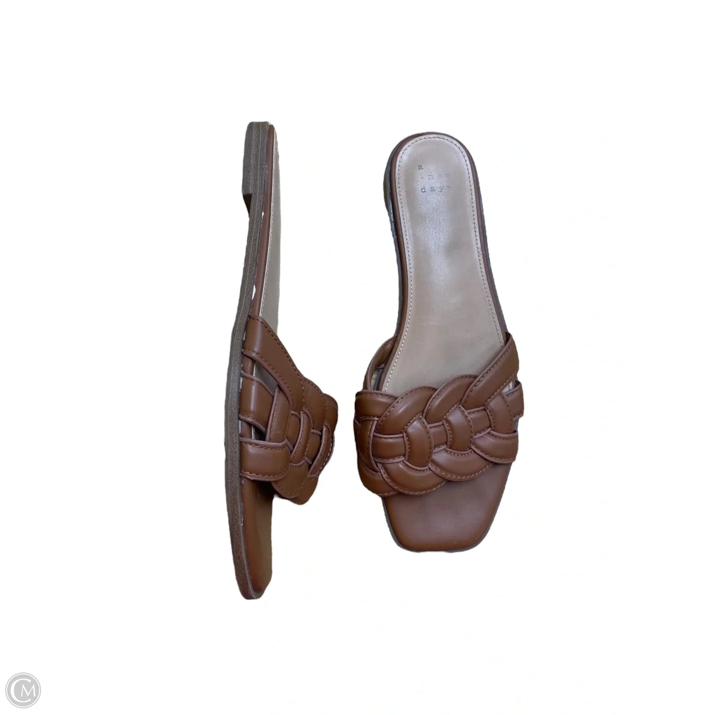 Sandals Flats By A New Day In Brown, Size: 9