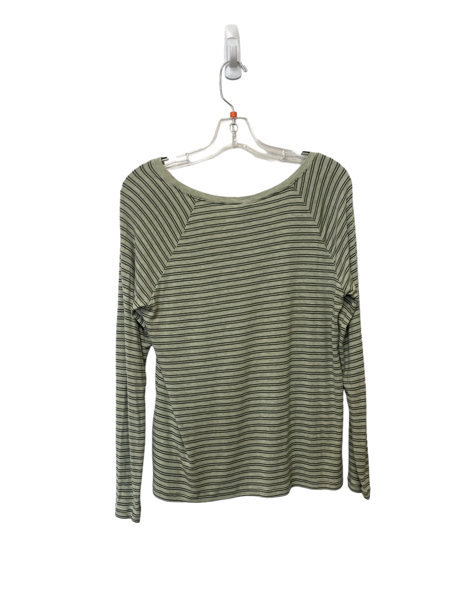 Striped Pattern Top Long Sleeve Cabi, Size S