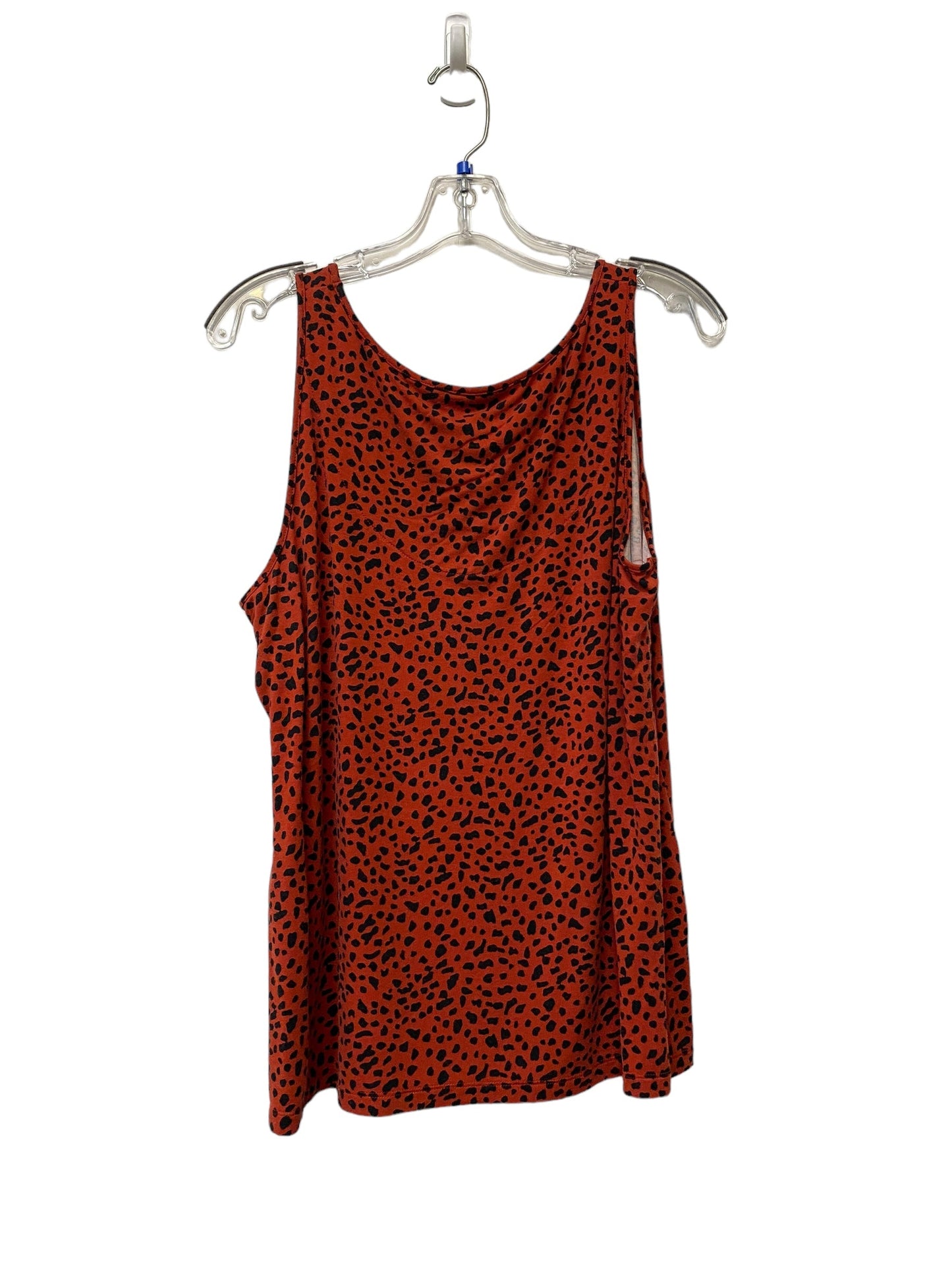 Animal Print Top Sleeveless Chicos, Size 2