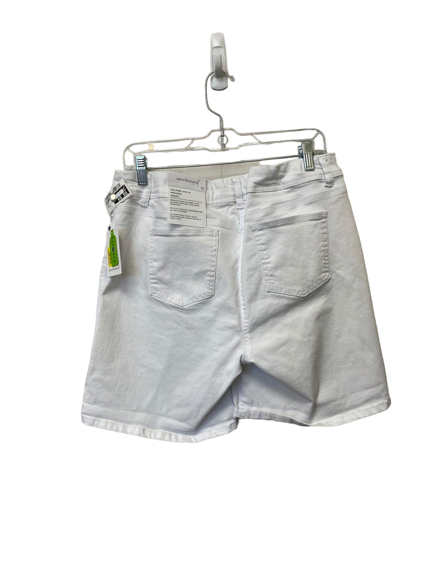 White Shorts West Bound, Size 12