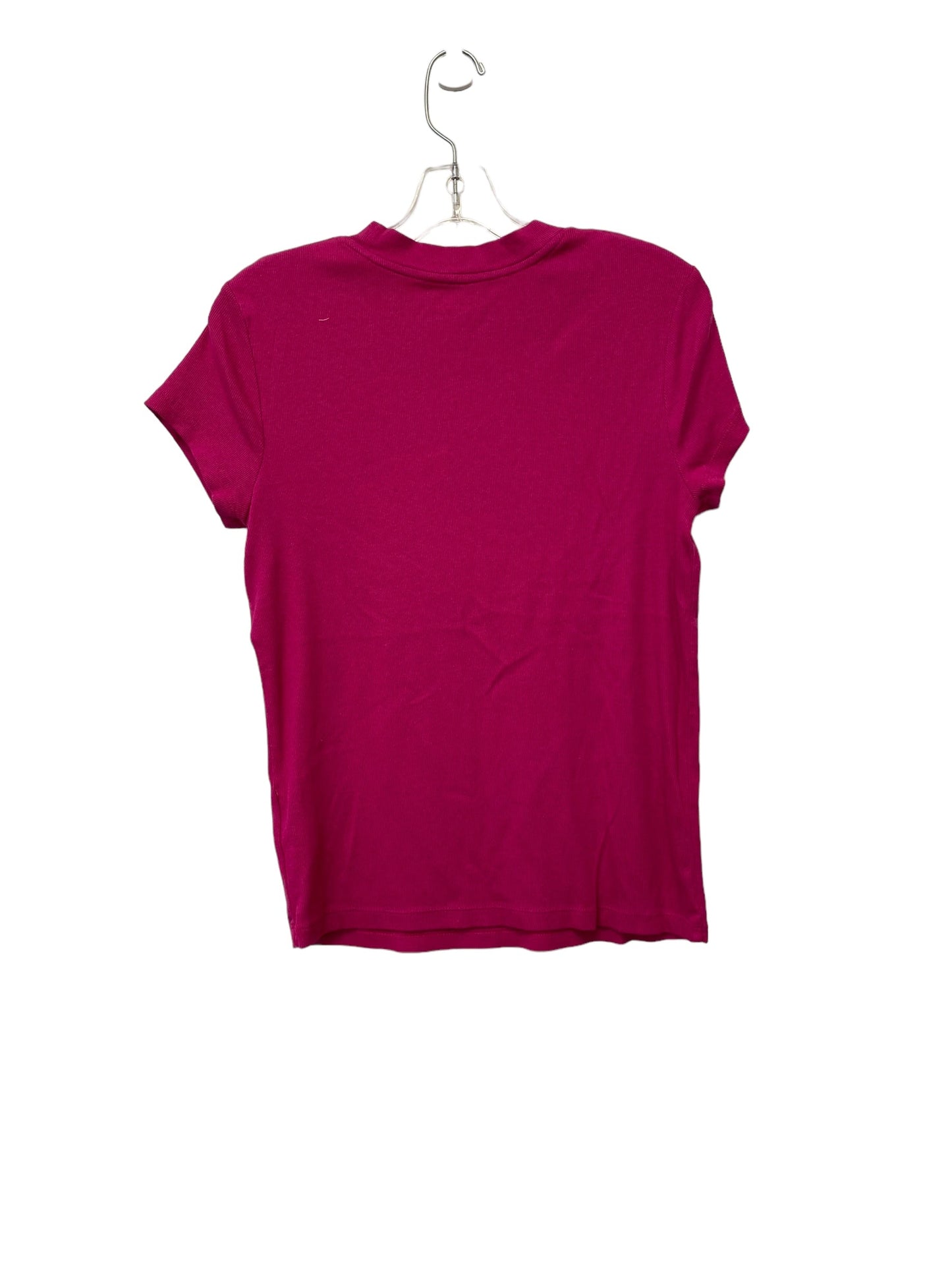 Pink Top Short Sleeve A New Day, Size L