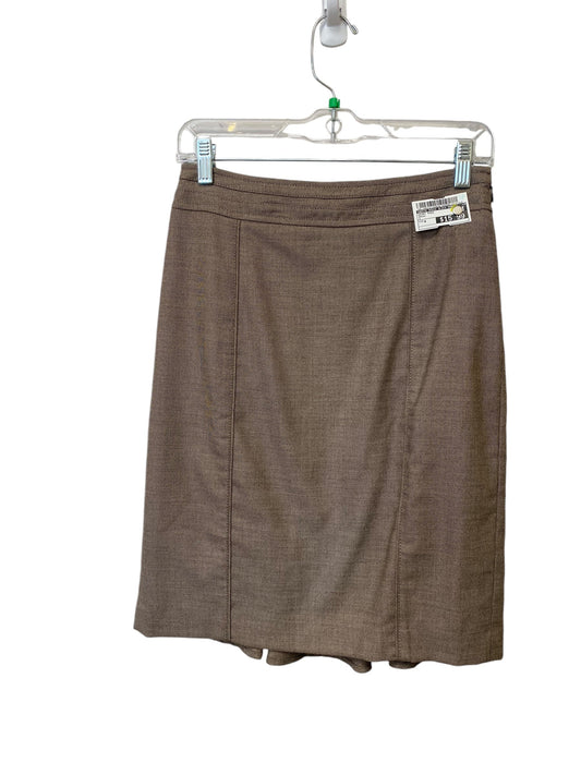 Skirt Midi By White House Black Market In Brown, Size: 4