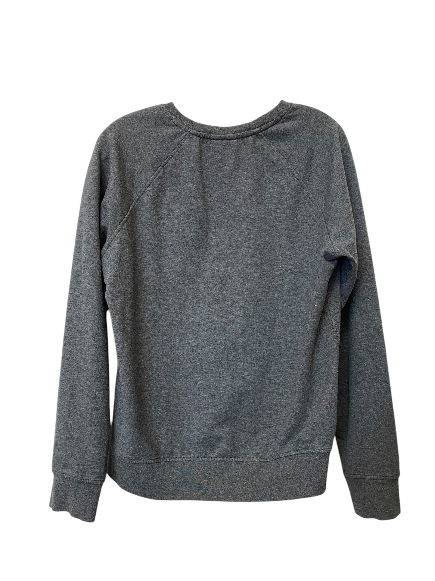 Sweatshirt Crewneck By Patagonia In Blue & Grey, Size: M